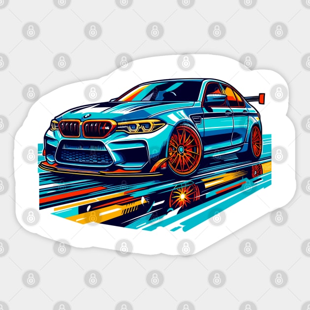 BMW M5 Sticker by Vehicles-Art